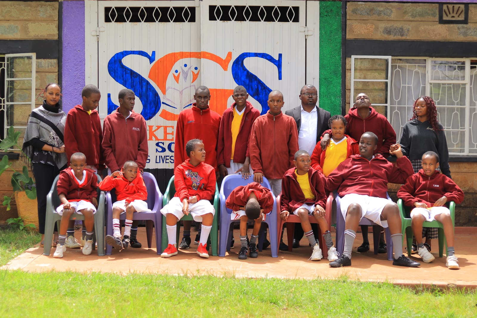 Students at Shakemu Gardens School